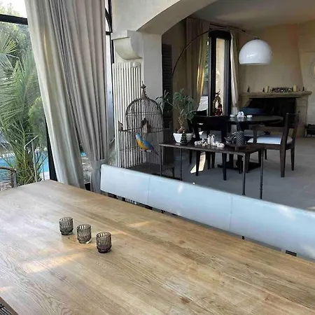 别墅 Maison Provence Les Avignon Piscine Vue Mont Ventoux 阿维尼翁新城