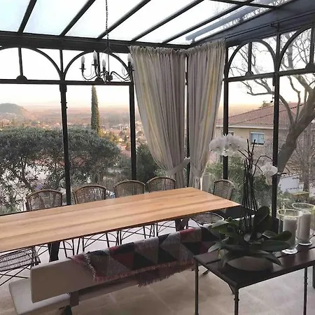 Villa Maison Provence Les Avignon Piscine Vue Mont Ventoux