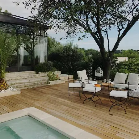 Vm - Magnanarelle - Maison De Charme Provence Les Avignon - Piscine , Climatisation & Vue Exceptionnelle Villa