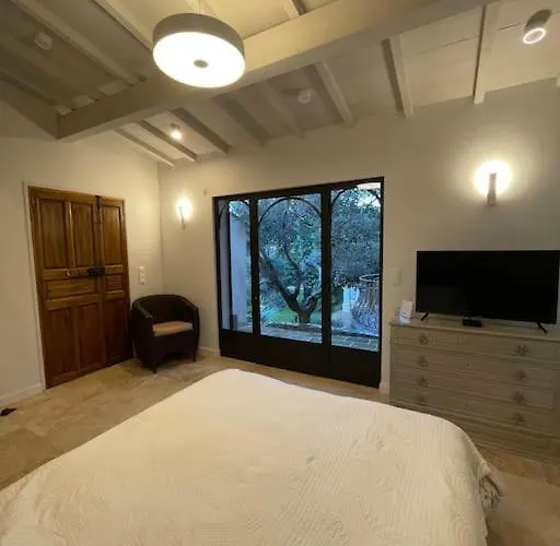 Vm - Magnanarelle - Maison De Charme Provence Les Avignon - Piscine , Climatisation&vue Exceptionnelle Villa Villeneuve-lès-Avignon