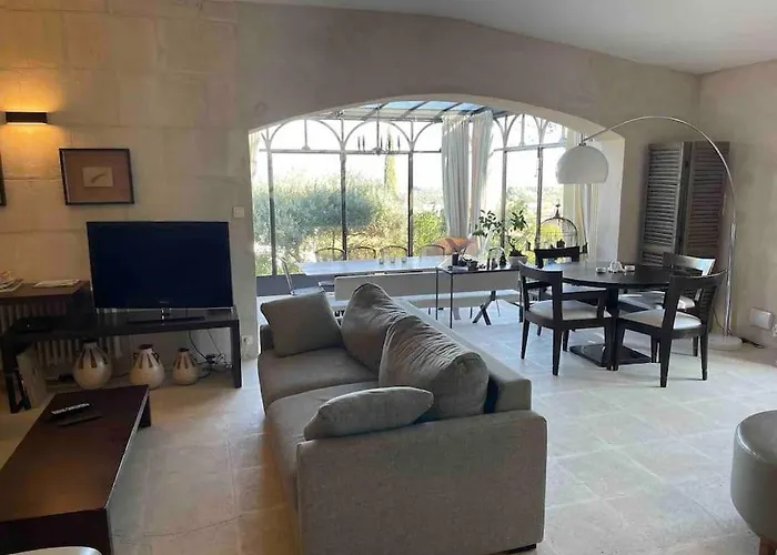 Villa Vm - Magnanarelle - Maison De Charme Provence Les Avignon - Piscine , Climatisation&vue Exceptionnelle Villeneuve-lès-Avignon