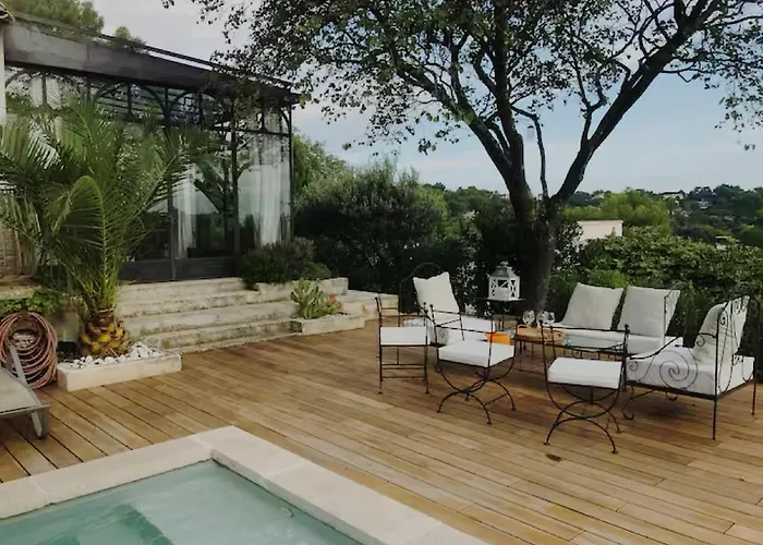 Vm - Magnanarelle - Maison De Charme Provence Les Avignon - Piscine , Climatisation&vue Exceptionnelle Villa