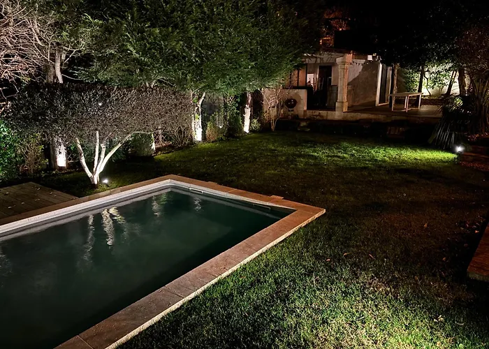 Vm - Magnanarelle - Maison De Charme Provence Les Avignon - Piscine , Climatisation&vue Exceptionnelle Villeneuve-lès-Avignon