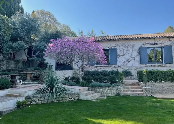 Villa Vm - Magnanarelle - Maison De Charme Provence Les Avignon - Piscine , Climatisation&vue Exceptionnelle *